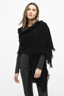 Jersey Fringe Wrap - Kinross Cashmere