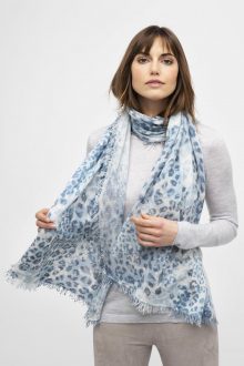 Leopard Scarf - Kinross Cashmere