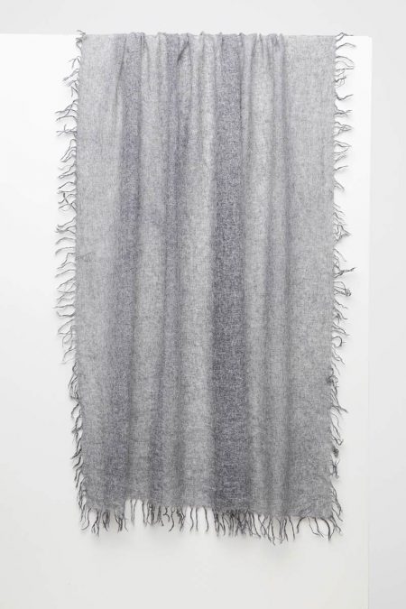 Spray Print Scarf - Sterling - Kinross Cashmere