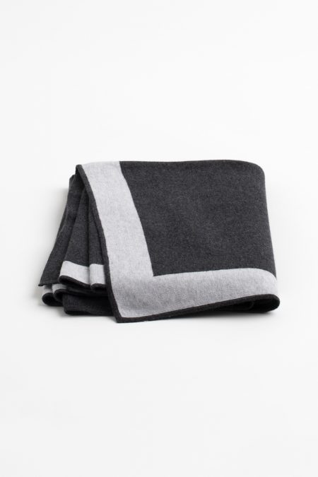 Double Knit Throw - Kinross Cashmere