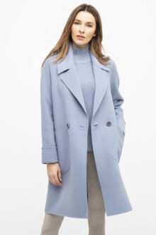 Notch Collar Coat - Kinross Cashmere