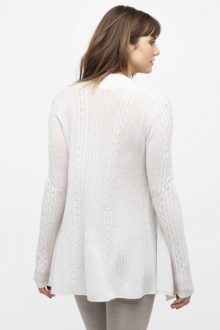 Back Detail Cardigan - Kinross Cashmere