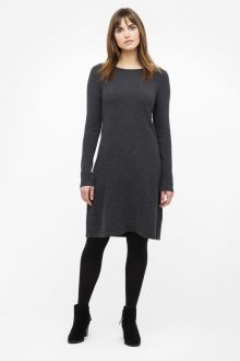 Crew Neck Dress - Kinross Cashmere