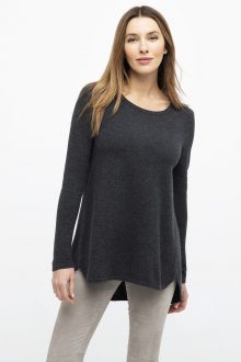 Pleat Back Tunic - Kinross Cashmere