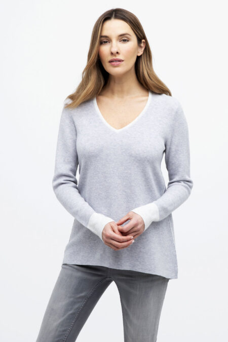 Reversible Hi-Low Vee - Kinross Cashmere