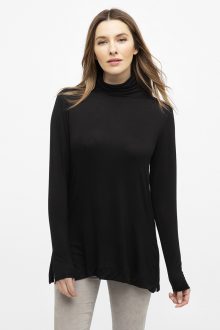 Scrunch Neck Tunic - Kinross Cashmere