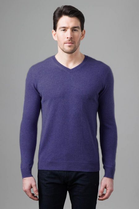 Classic Vneck - Kinross Cashmere