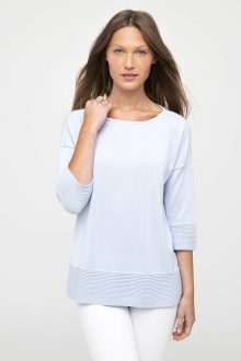 Easy Rib Pullover - Kinross Cashmere