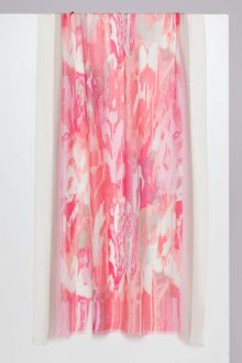 Ibiza Ikat Print Scarf- Kinross Cashmere