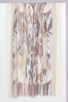 Ibiza Ikat Print Scarf- Kinross Cashmere