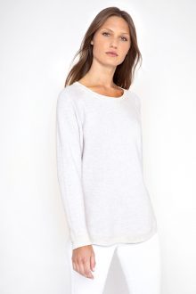 Reversible Wave Sweatshirt - Kinross Cashmere