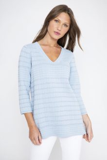 Ottoman Rib Tunic - Kinross Cashmere