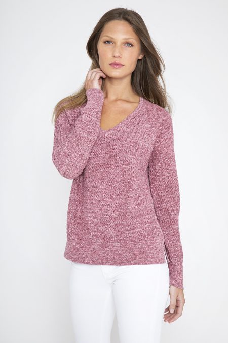 Easy Texture Vee - Kinross Cashmere