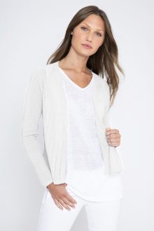 Rib Raglan Cardigan - Kinross Cashmere