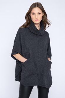 Cable Cowl Poncho - Kinross Cashmere