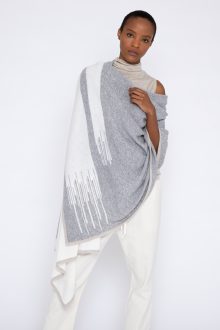 Intarsia Wrap - Kinross Cashmere