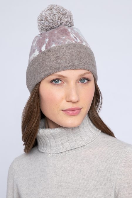 Leopard Hat - Kinross Cashmere