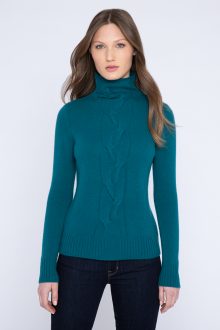 Center Cable Funnel - Kinross Cashmere