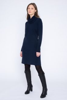 Slouchy Cowl Dress - Kinross Cashmere