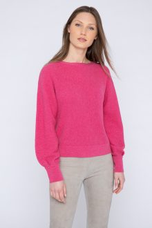 Pleat Sleeve Balletneck - Kinross Cashmere