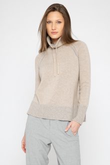 Plaited Drawstring Funnel - Kinross Cashmere