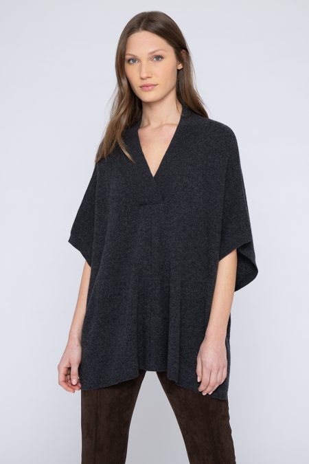 Crossover Vee Popover - Kinross Cashmere