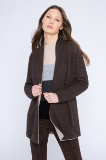 Reversible Cardigan - Kinross Cashmere