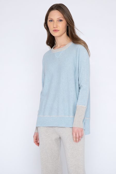 Hi Low Sweatshirt - Kinross Cashmere