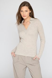 Rib Polo - Kinross Cashmere