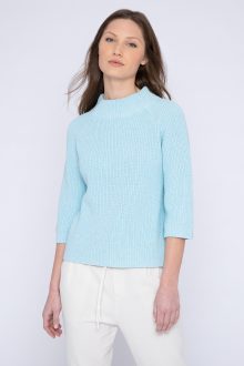 Crop Rib Funnel - Kinross Cashmere