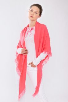 Fringe Triangle Wrap - Kinross Cashmere