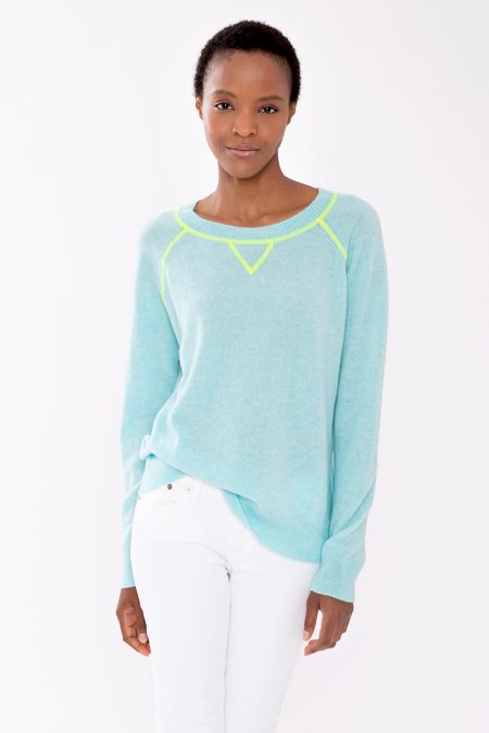 Coverstitch Sweatshirt - Kinross Cashmere