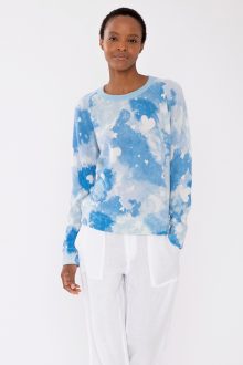 Dreamy Hearts Pullover - Kinross Cashmere