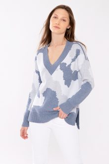 Hi Low Island Vee - Kinross Cashmere