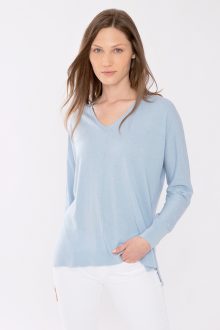 Easy Dolman Vee - Kinross Cashmere