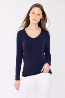 L/S Vee - Kinross Cashmere