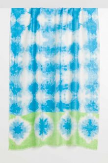 Corfu Batik Print Scarf - Kinross Cashmere