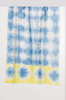 Corfu Batik Print Scarf - Kinross Cashmere