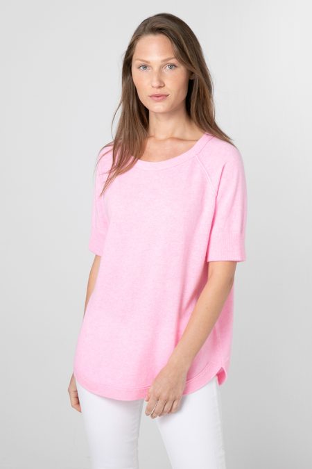 Round Hem Sweatshirt - Kinross Cashmere