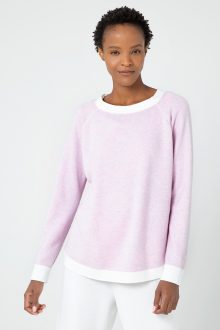 Reversible Paros Sweatshirt - Kinross Cashmere