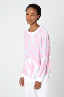 Reversible Paros Sweatshirt - Kinross Cashmere