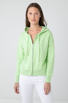 Raglan Zip Hoodie - Kinross Cashmere