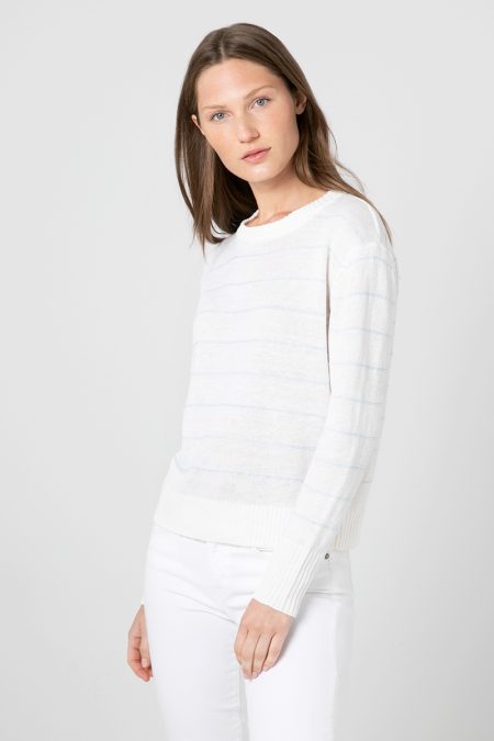 Textured Crop Crew - Kinross Cashmere