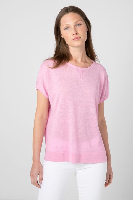 Cap Sleeve Sweatshirt - Kinross Cashmere