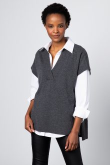 Vee Popover - Kinross Cashmere