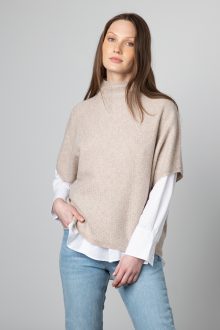 Textured Funnel Popover - Kinross Cashmere