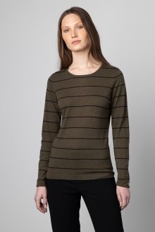 Stripe Crew - Kinross Cashmere