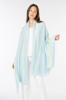 Colorblock Wrap - Kinross Cashmere