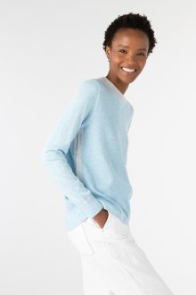 Pop Trim Sweatshirt - Kinross Cashmere