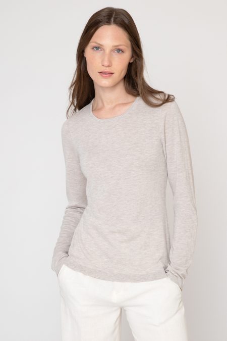 L/S Crew - Kinross Cashmere